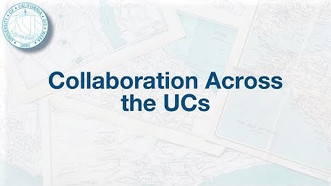 UC GIS Week 2020 - 1A - Opening Plenary