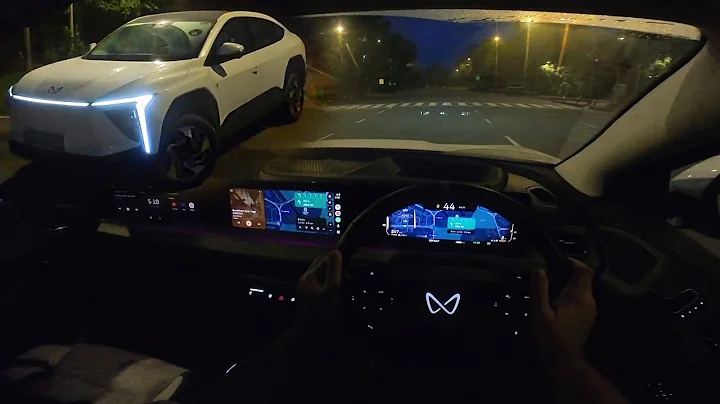 Drive Till Dawn - Mahindra XEV 9E (POV - New Delhi)