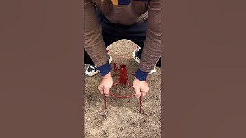 Smart Farmer’s Simple Trick for Perfect Rows! 🌱💡 #shorts