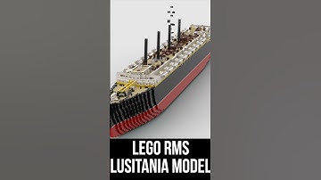 LEGO Lusitania Model Timelapse #lego #timelapse #lusitania