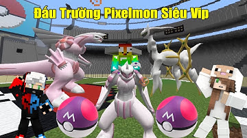 MINI GAME : ĐẤU TRƯỜNG MASTER LUCKY BLOCK PIXELMON ** CUỘC CHIẾN CỦA BỘ BA SÁNG TẠO VÀ ĐẤNG SÁNG TẠO