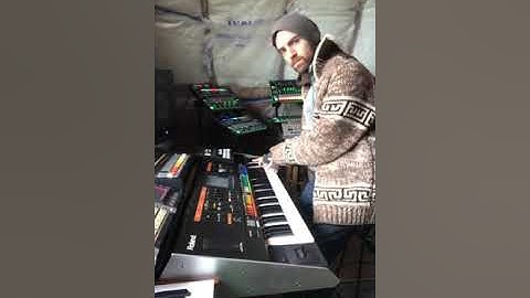 Jupiter-80 Strings + Squarp Pyramid sequencer