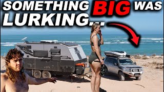 MOST DANGEROUS BEACH CAMP IN AUSTRALIA - Gnaraloo Station 4x4 Fishing Surfing