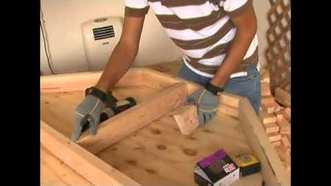 How to Build a Gazebo - 7.Installing Gazebo Support Beams 2