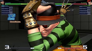 KOFXIV - Choi combo 2 bars 661 damage - by Mobby