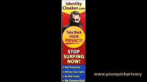 Your Quick Privacy Identity Cloaker 1