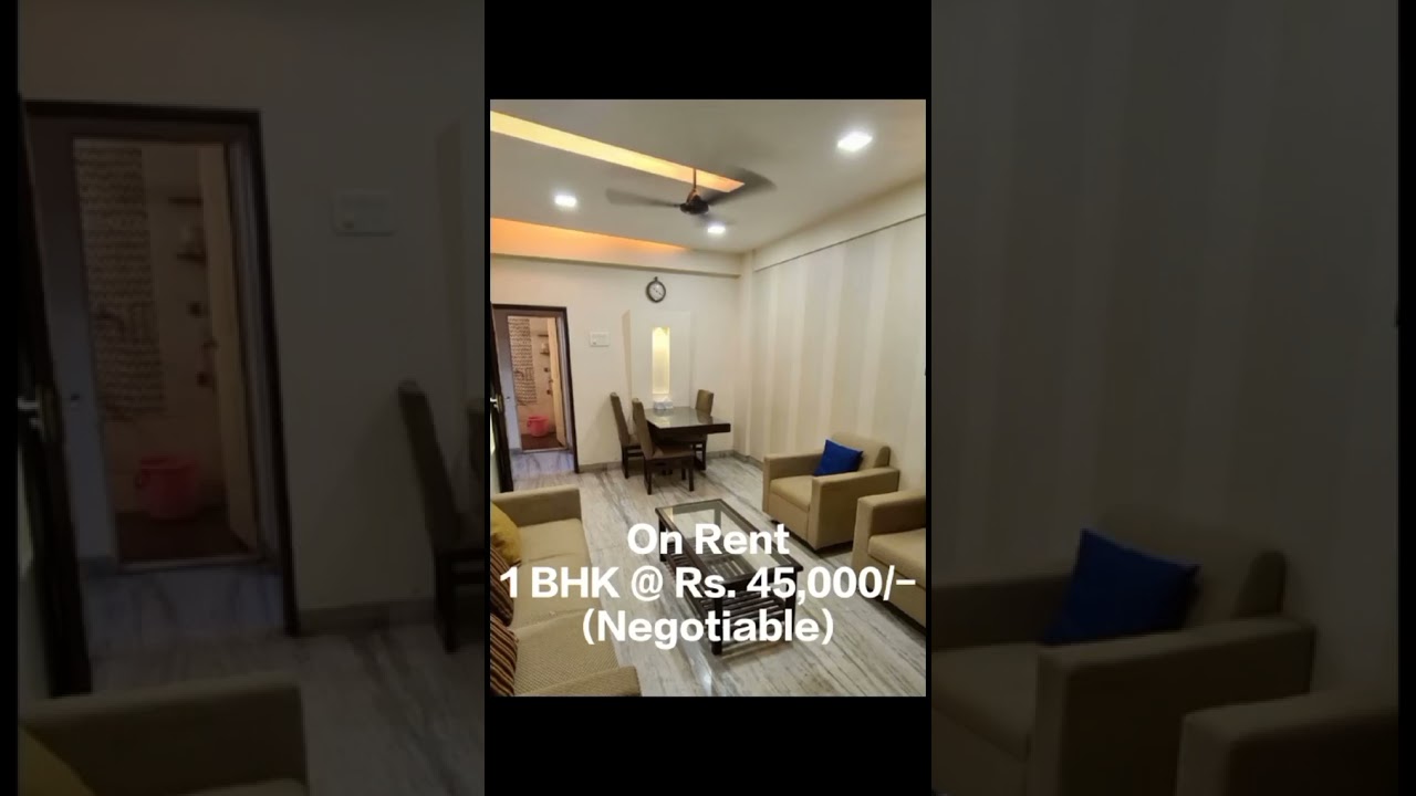 1 BHK Flat on Rent.At  16th Road, Khar(w)Rs. 45,000/-. www.rightpropertiesindia.com