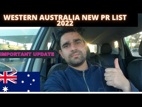 Latest Australia Immigration News 2022 | Western Australia New PR List | State Nomination