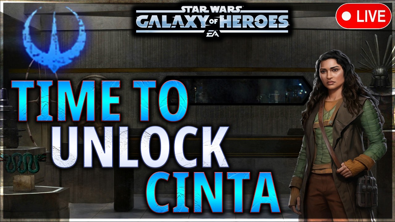 QUICK CINTA UNLOCK AND TESTING IN COLISEUM, LET'S GO!! #swgoh #galaxyofheroes