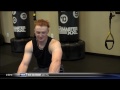 Clint Frazier goes through an intense workout