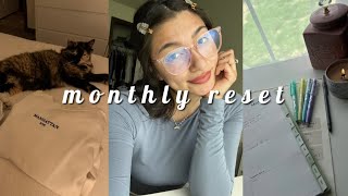 MONTHLY RESET | VLOG * planning for may, cleaning, & life updates*
