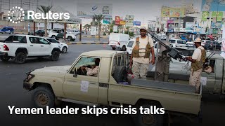 GRAPHIC WARNING: Yemen separatist leader skips crisis talks amid Saudi-UAE tensions | REUTERS