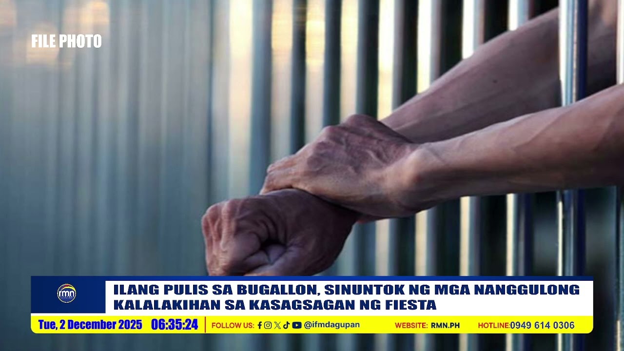 Некоторые сотрудники полиции в Бугаллоне получили ножевые ранения от мужчин во время срыва фестив...