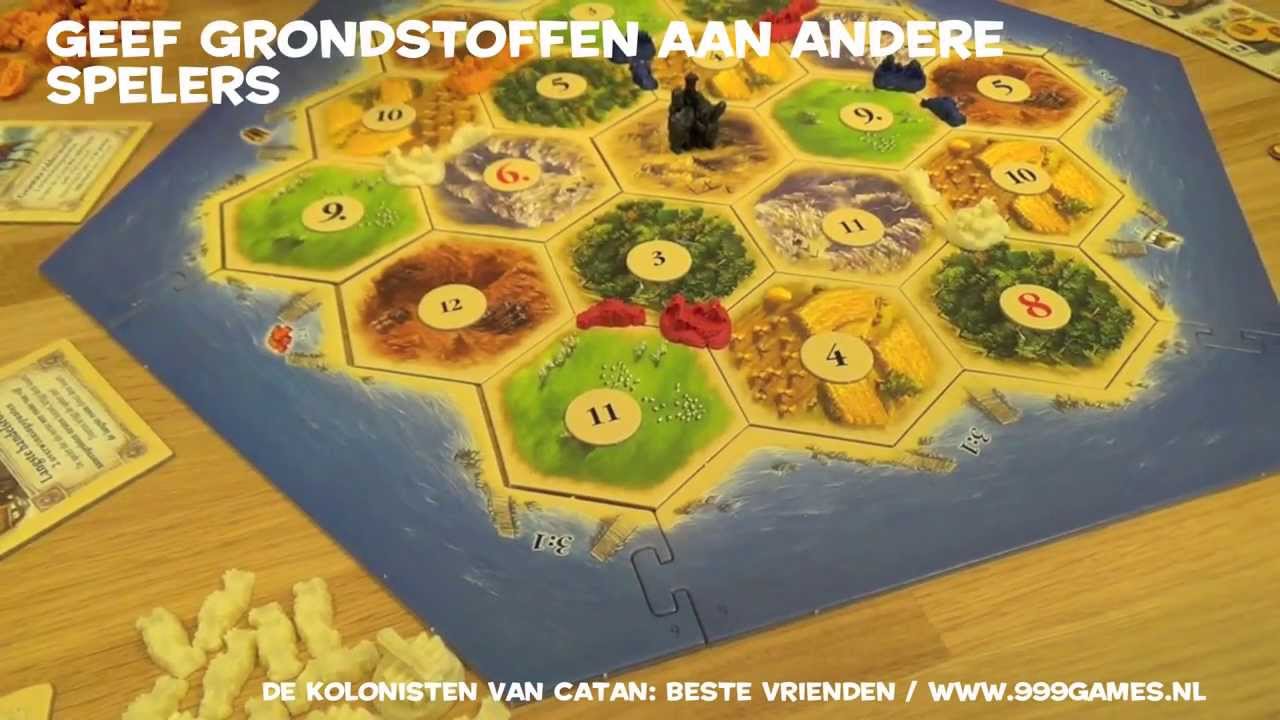 Installatie bijkeuken paradijs De Kolonisten van Catan: Beste Vrienden Speluitleg - 999 Games - YouTube