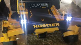 Trade-in the Hustler Raptor SD , an upgrade to a Hustler Raptor XDX (5-30-2022).