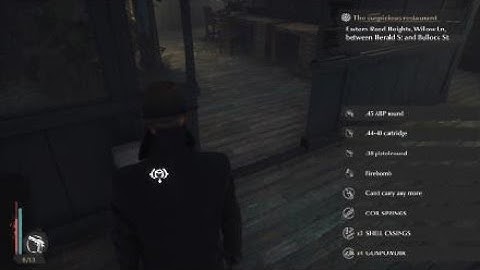 The Sinking City XP and bullets farm