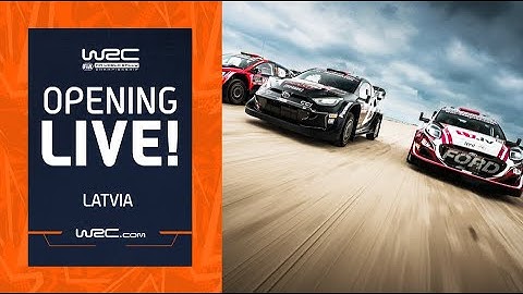🔴 Opening LIVE | WRC Tet Rally Latvia 2024