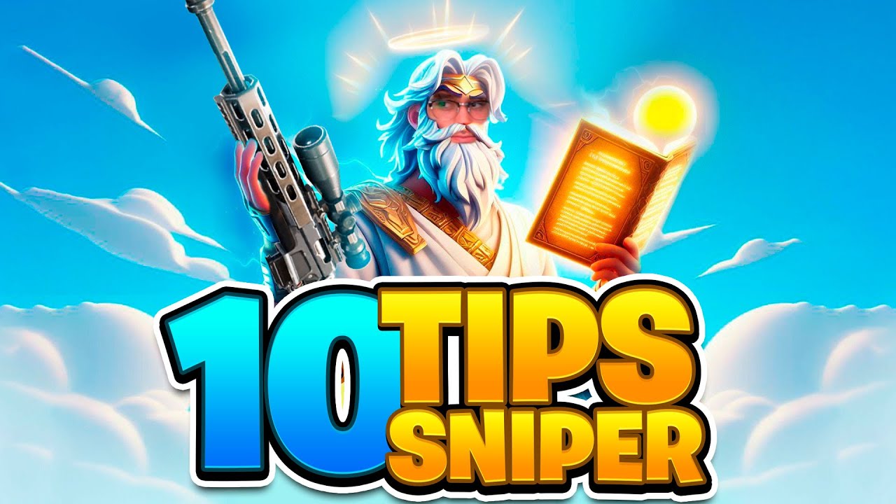 10 Consejos para MEJORAR con SNIPER / FRANCOTIRADOR en Fortnite 💡PC & CONSOLA (PS4, XBOX...)