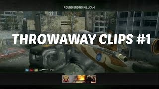 Throwaway Clips #1 || Multi CoD Sniping