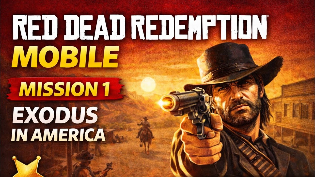RED DEAD REDEMPTION MOBILE 😱 Mission 1 Exodus in America | RDR1 Android ...