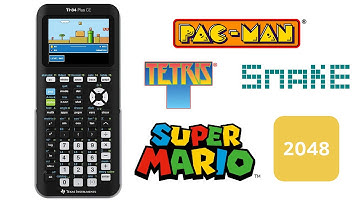 How to Download GAMES on YOUR TI CALCULATOR! (PAC-MAN, 2048, Mario, Tetris and More!!)