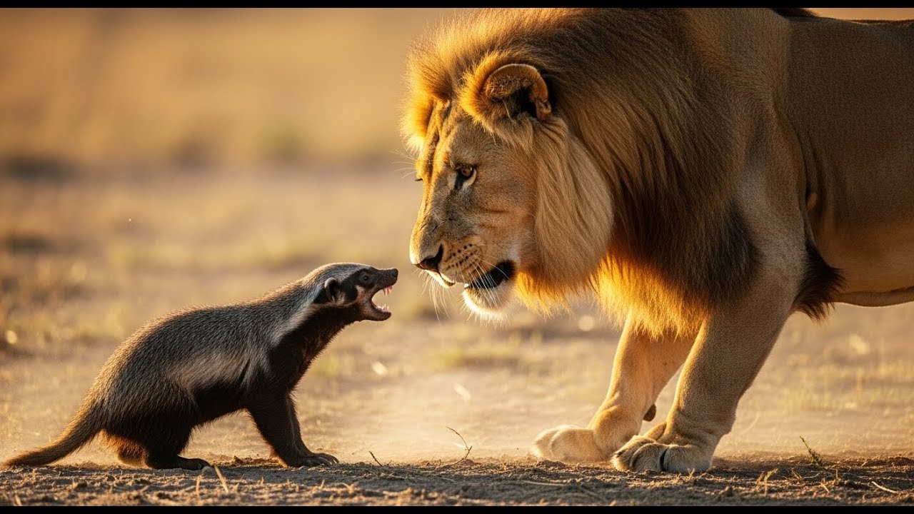 TOP 10 Most Fearless Animals: Why Even Lions Fear the Honey Badger - Nature's Bravest