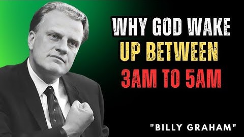 “WHY GOD WAKES YOU UP AT 3AM? | The Shocking Secret Billy Graham Never Ignored”