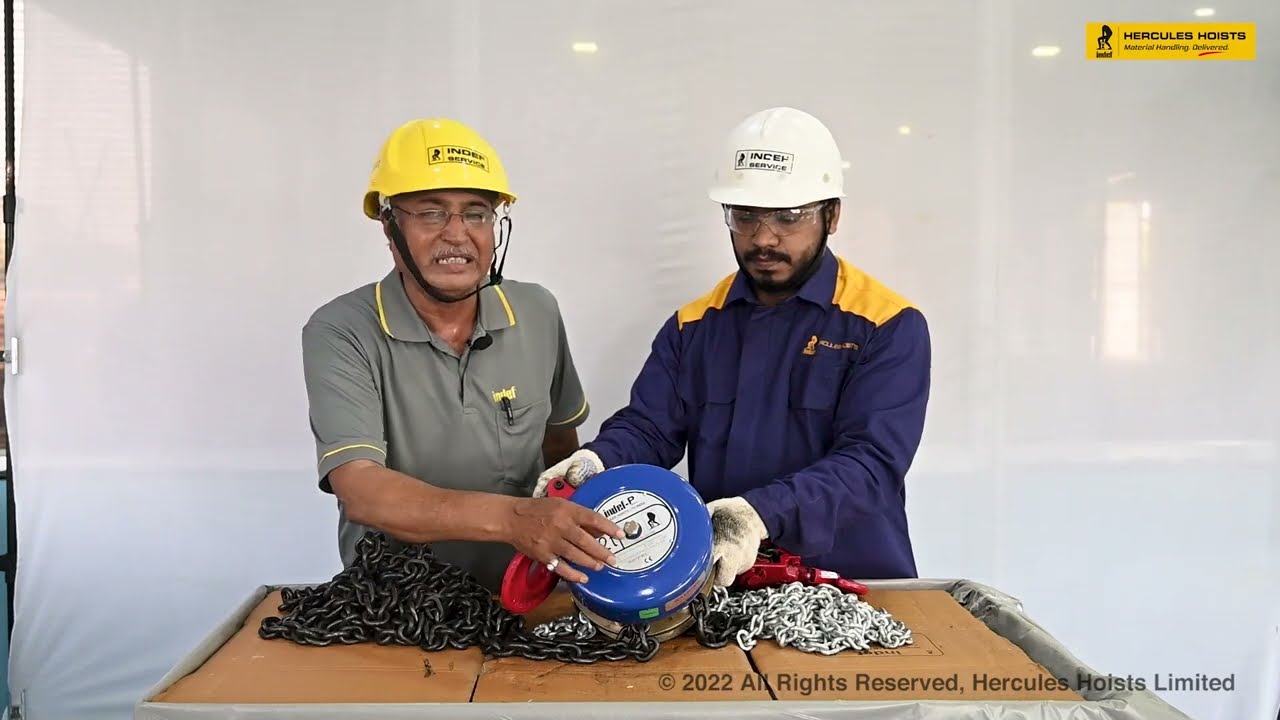 Unboxing of Indef P Chain Pulley Block | Best Material Handling Equipment