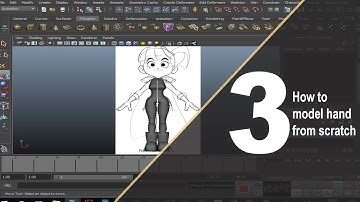 [Maya Character Modelling Tutorial]: How to model a stylized character in maya part 03