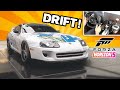 I built a Crazy Drift Supra in Forza Horizon 5