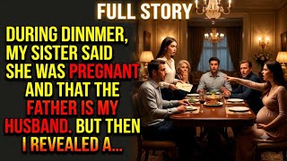 DURING DINNER, MY SISTER SAID SHE WAS PREGNANT AND THAT THE FATHER IS MY HUSBAND. BUT THEN I REVE...