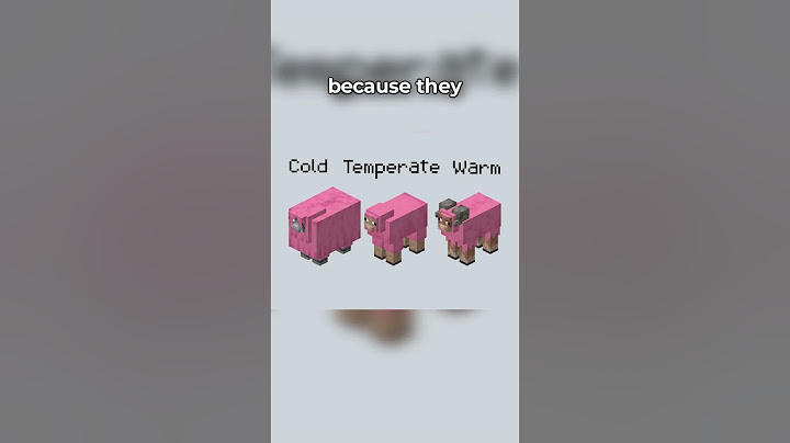 NEW SHEEP IN MINECRAFT!