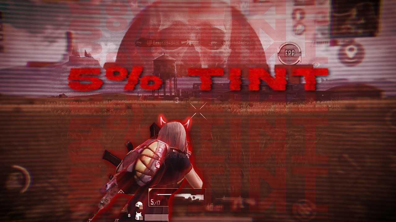 5% TINT  - PUBG mobile edit  