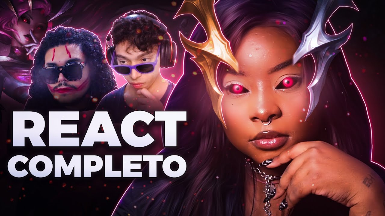 Jinkiwinkki reagindo às SKINS COVEN com Clarity & Shimas │ LIVE COMPLETA - League of Legends