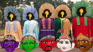 Download lagu Temukan Kepala Ondel Ondel Pak Kumis Monas Yang Sesuai Warna Badan Baju, Parade Ondel Brewok 35