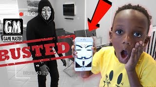 Caught Game Master On Camera He Dropped His Iphone