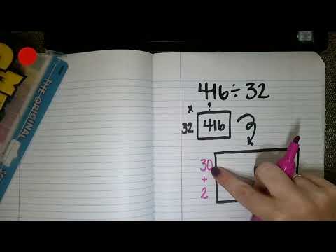 Fifth Grade Math - Division Strategy, Area Model - April 28