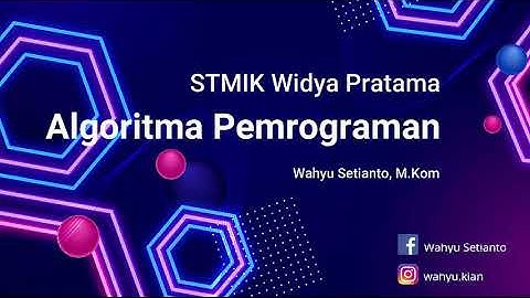 Algoritma Pemrograman with JAVA #1