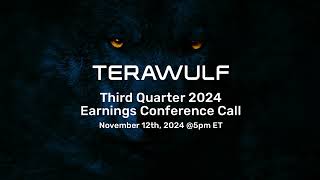 TeraWulf's 2024 Third Quarter Earnings Call