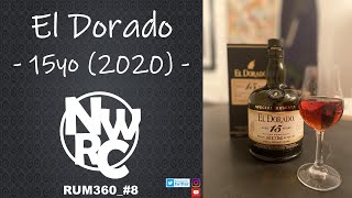 El dorado 15 yo 2020 release  (No Sugar? El Dorado) RUM360_#8