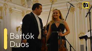 BARTÓK: Duos for 2 Violins | Antal Zalai | Marianna Vasileva 🎵 classical music