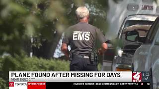 Plane involved in Northwest Iowa plane crash found according to authorities