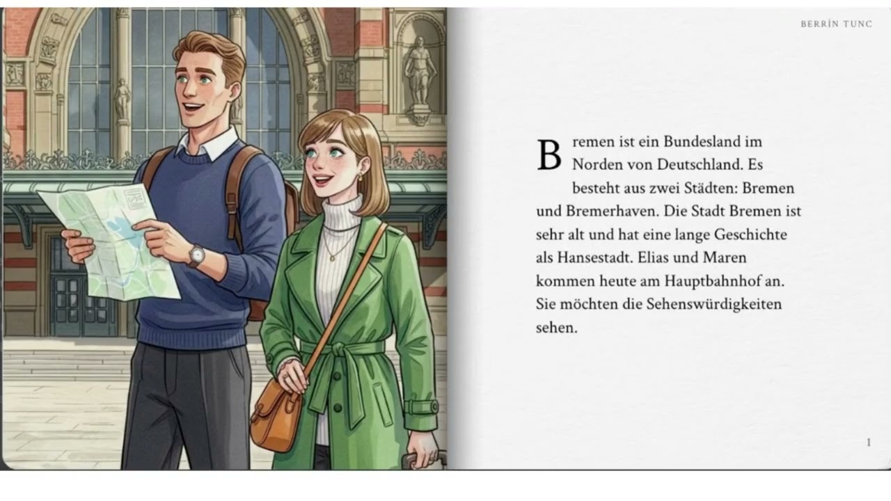 🇩🇪🎧 5 Bundesländer, Teil 2 – Deutsch lernen mit Geschichten (A2–B1)🇹🇷🎧 5 Alman Eyaleti | Bölüm 2