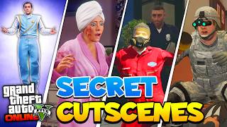 ALL SECRET Cutscenes in GTA Online &amp; Grand Theft Auto 5!
