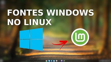 COMO INSTALAR FONTES DO WINDOWS NO LINUX, MUITO SIMPLES !!!