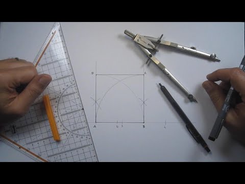 Vídeo: Como Construir Um Quadrado Regular