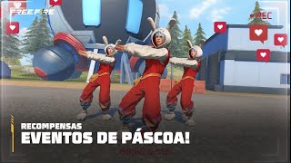 NOVA COLEÇÃO DE PÁSCOA COM NOVO CONJUNTO E SKIN DE MP5! | Garena Free Fire