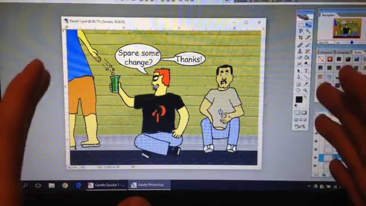 Candle Quickie Cartoons - Behind the Scenes: Shotlist for Quickies 1, 2, and 3