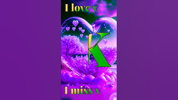 K name status video। K letter status #name_status_video #nameart #whatsapp_status #ravindra_ranjan