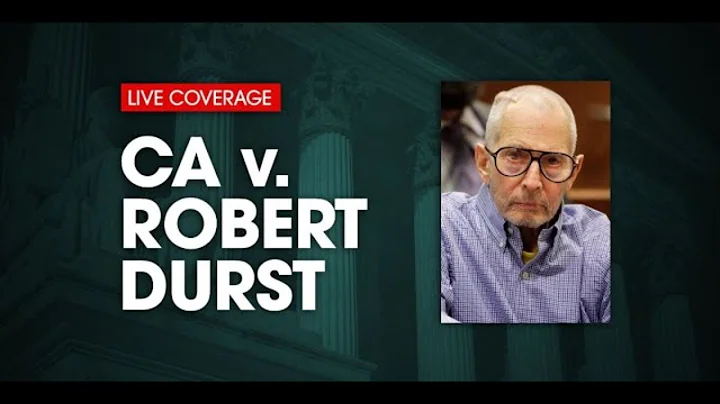WATCH LIVE: CA v. Robert Durst Murder Trial Day 39...